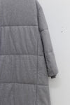 HED MAYNER two -piece lapel coat AW22_O30_Gry/WO gray PHM6